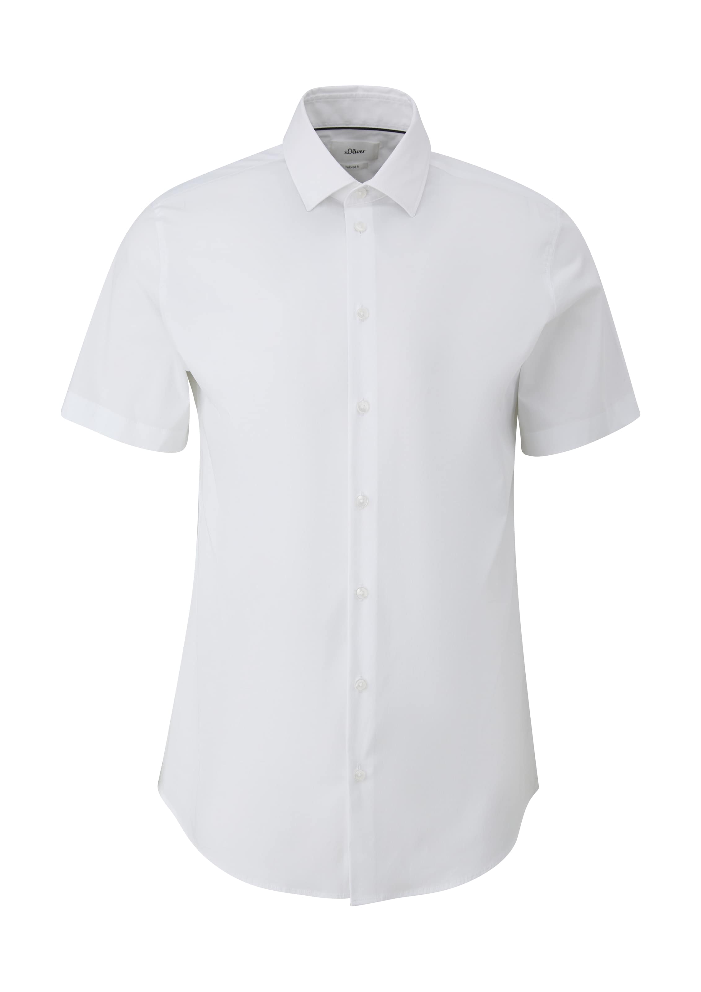 s.Oliver BLACK LABEL Overhemd in Wit: voorkant