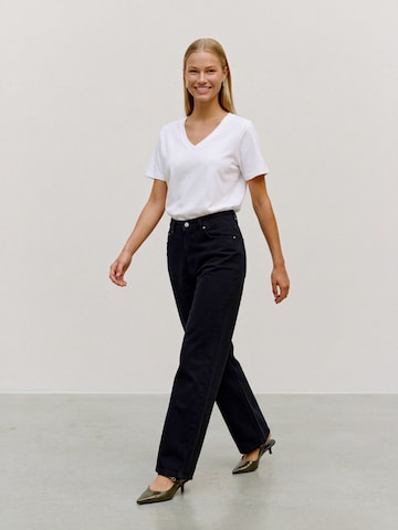 VERO MODA Wide Leg Jeans 'VMTHEA' i sort