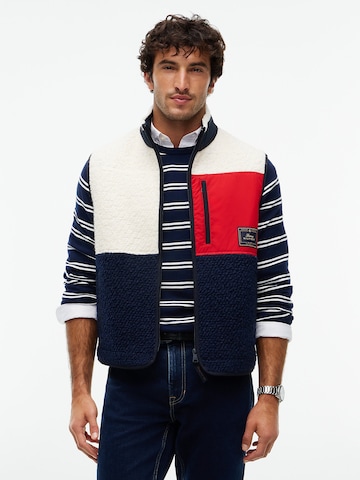Gilet TOMMY HILFIGER en bleu : devant
