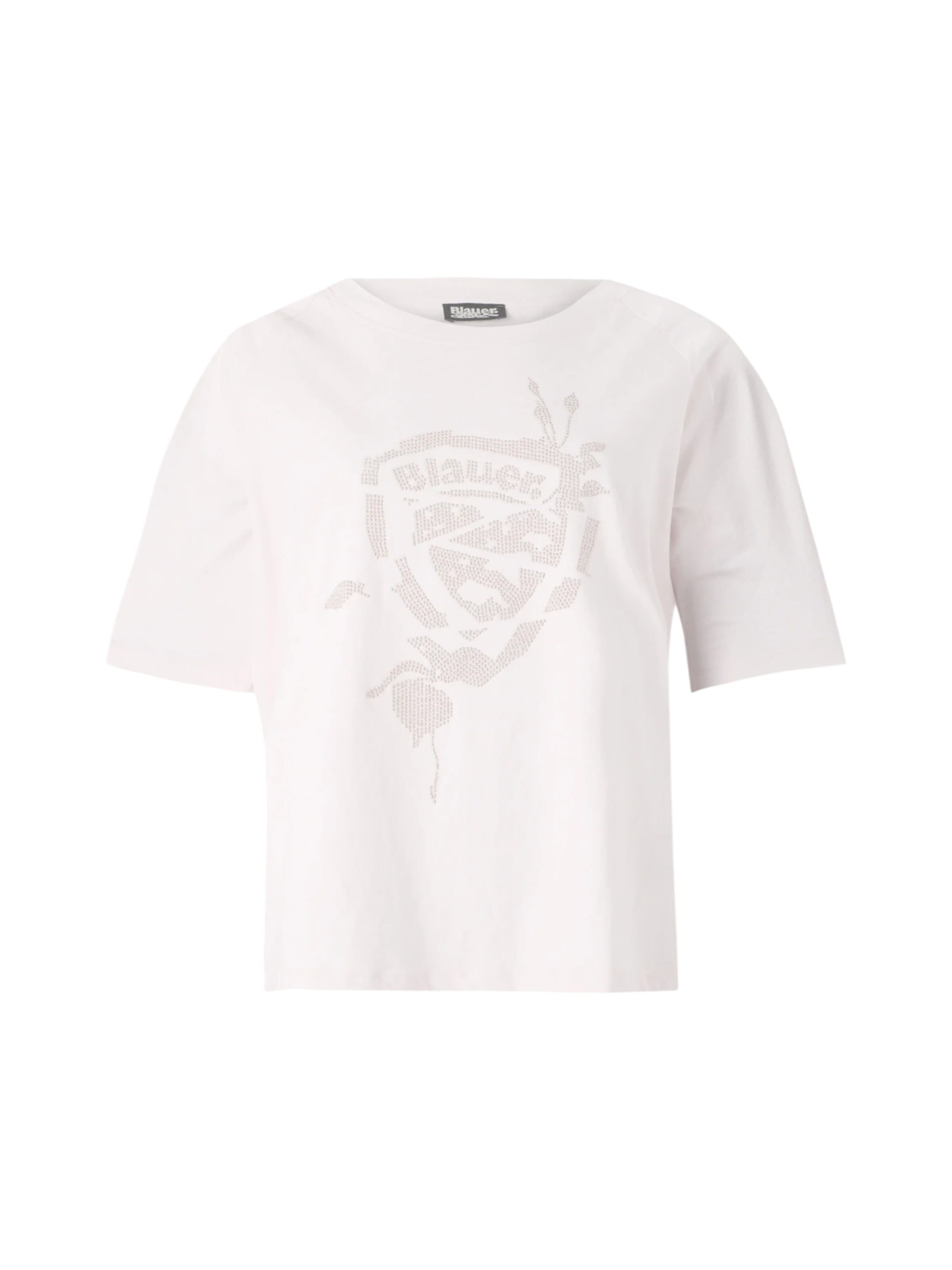 Blauer Shirt‌‌‌‌‌‌‌‌ in Pink: Vorderseite
