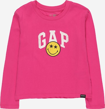 GAP Shirt 'BETTER' in Pink: front