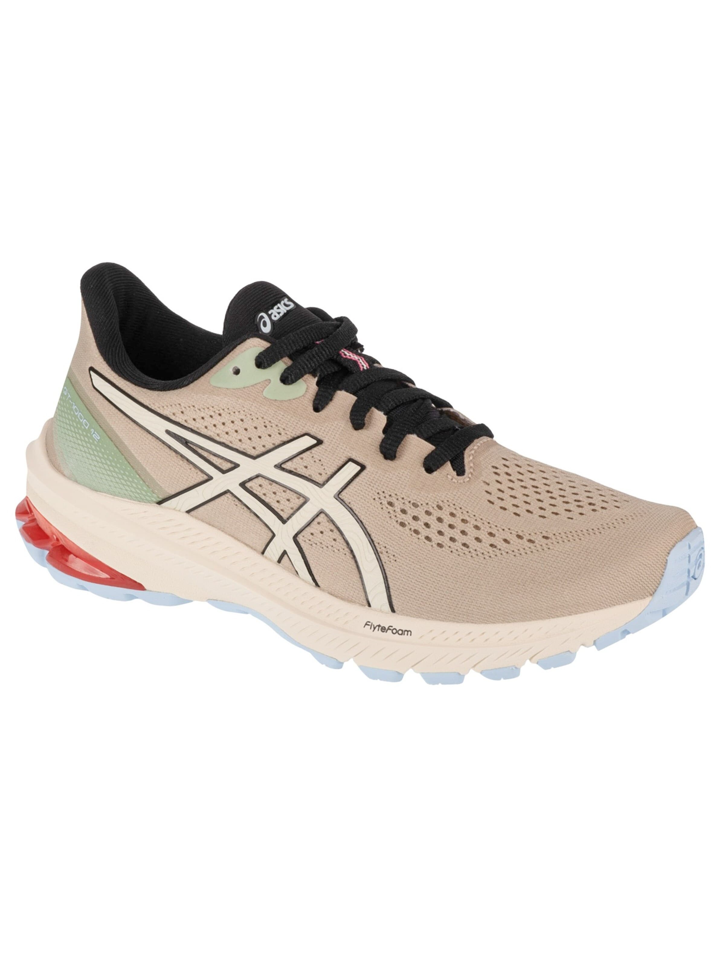 ASICS Loopschoen 'ASICS GT-1000 12 TR' in Beige: voorkant