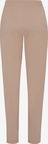 Hanro Pyjamahose 'Sleep & Lounge' in Beige