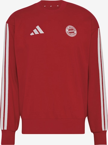 ADIDAS PERFORMANCE Athletic Sweatshirt 'FCB DNA' in Red: front