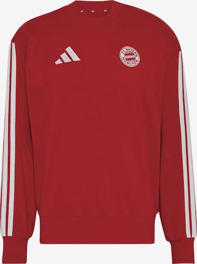 ADIDAS PERFORMANCE Sportska sweater majica 'FCB DNA' u crvena / bijela, Pregled proizvoda