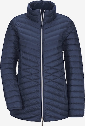 Goldner Übergangsjacke in Blau: Vorderseite