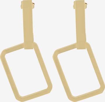 Akzent Earrings 'wasserfest' in Gold: front