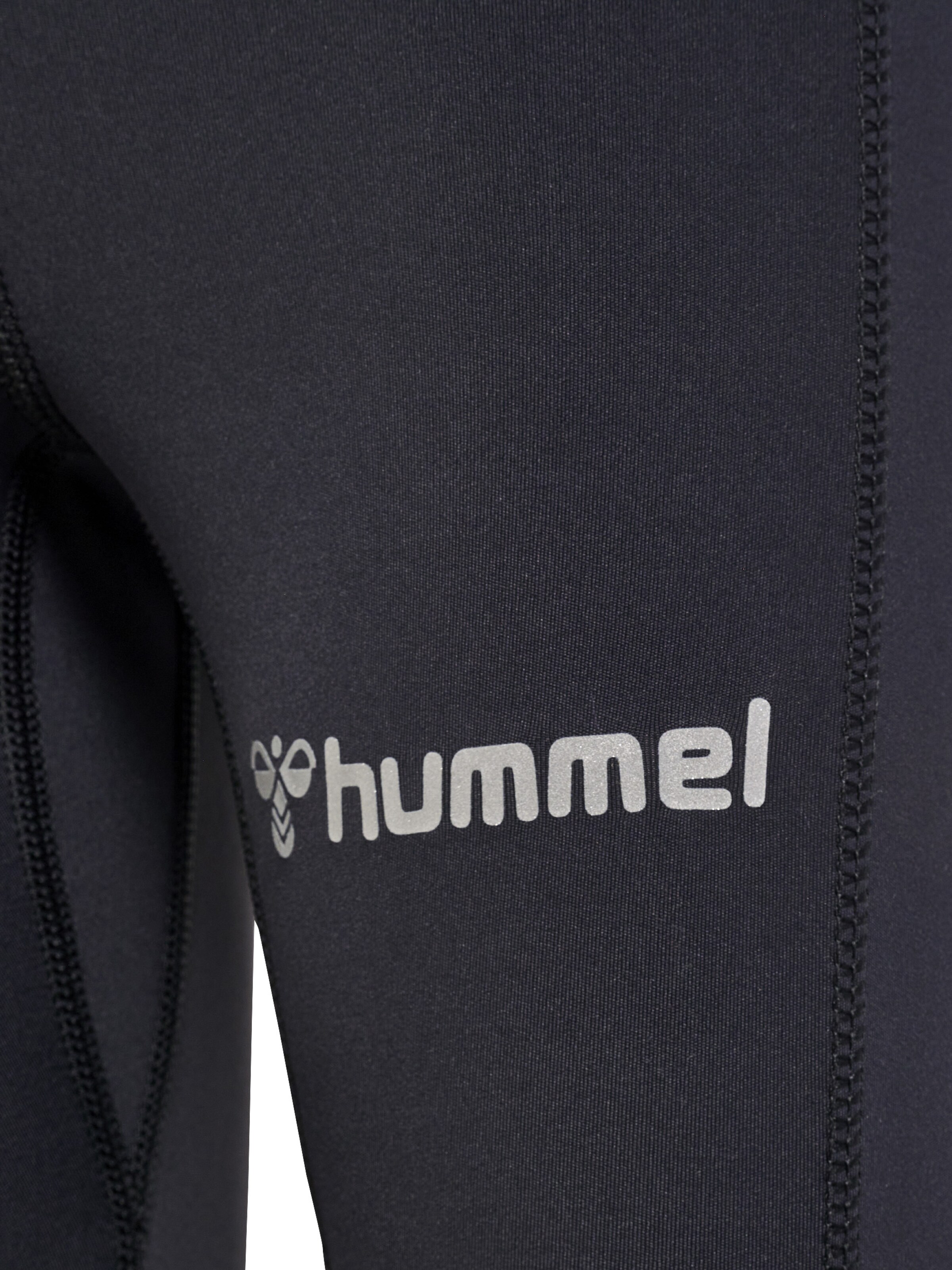 Hummel Skinny Sportbroek in Zwart