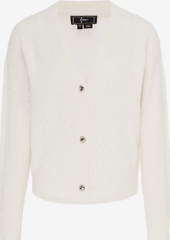 faina - Casaco de malha 'Festive' em branco: frente