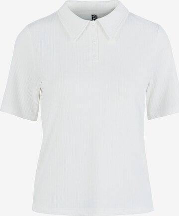 PIECES Shirt 'Kylie' in White: front