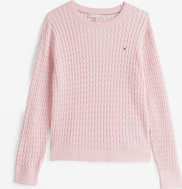 TOMMY HILFIGER Trui in Roze: voorkant
