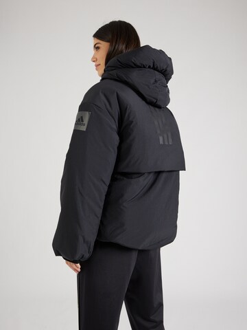 juoda ADIDAS SPORTSWEAR Laisvalaikio striukė 'Myshelter'