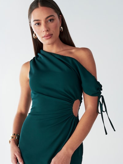 Suknelė 'BEVERLY MIDI DRESS' iš BWLDR, spalva – žalia, Prekių apžvalga