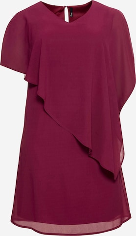 SHEEGO - Vestido de cocktail em roxo: frente