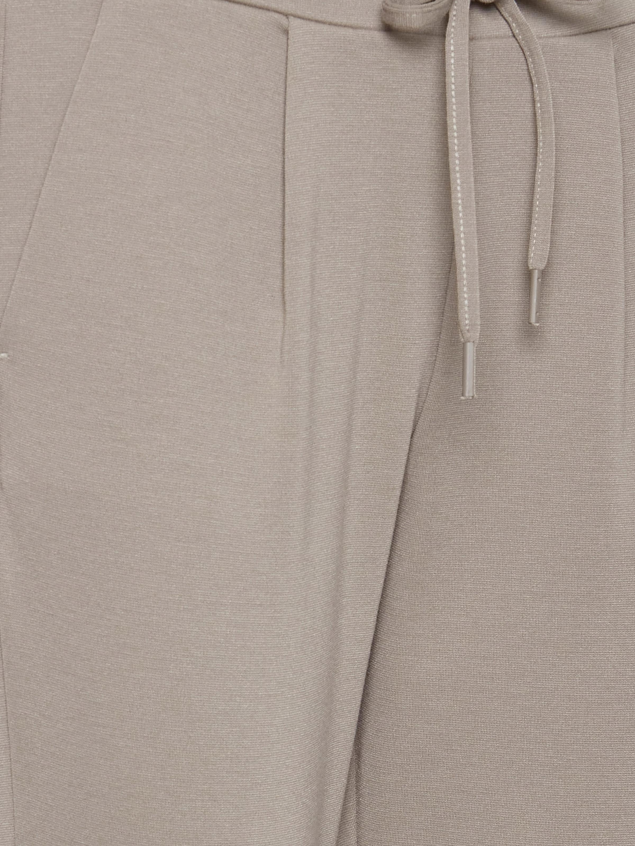 ICHITapered Hlače 'KATE' - siva boja