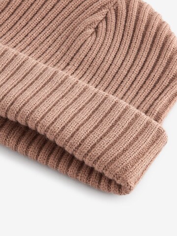 Next Beanie in Brown