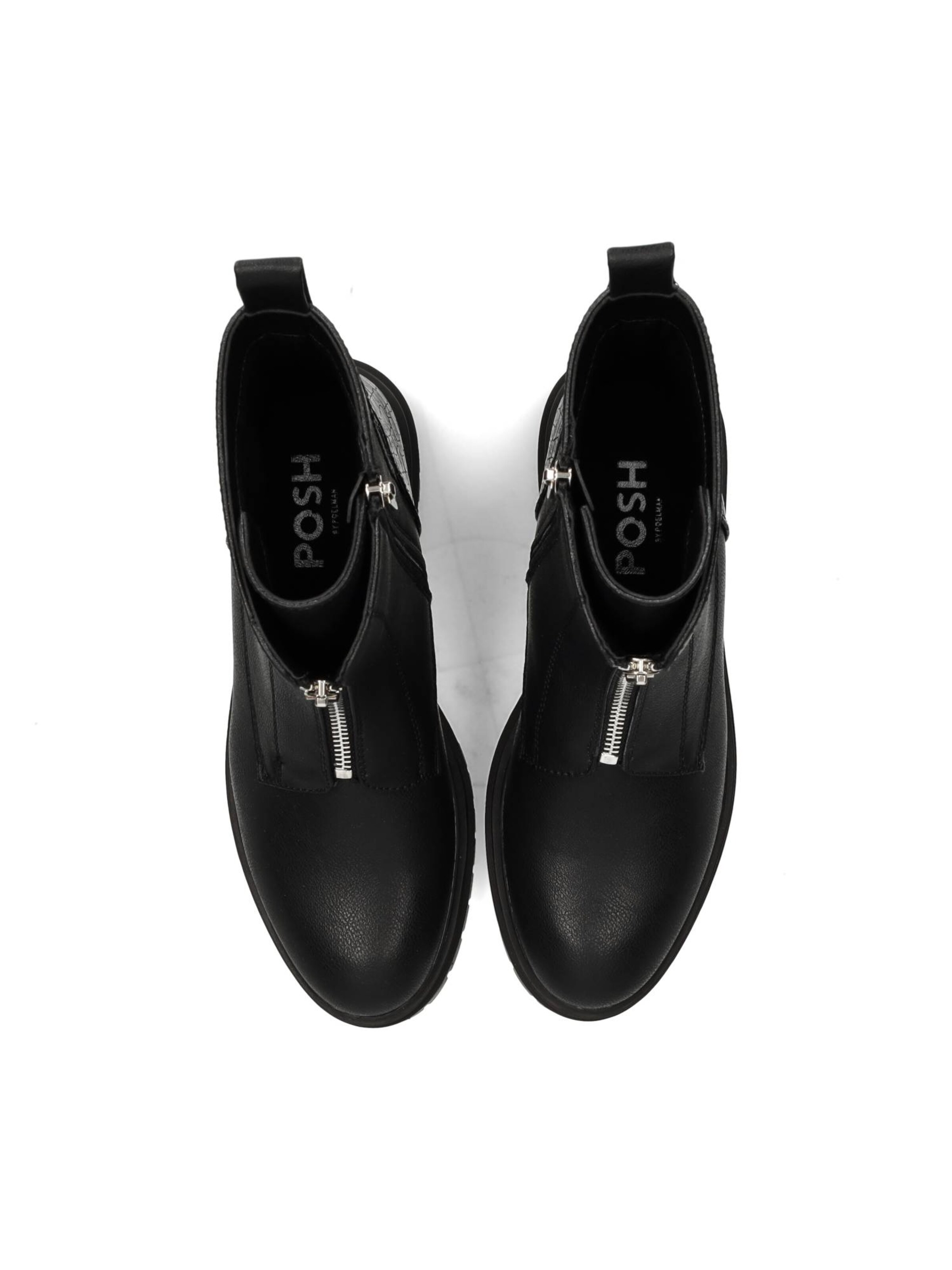 POSH by Poelman Boots 'STACEY' in Zwart