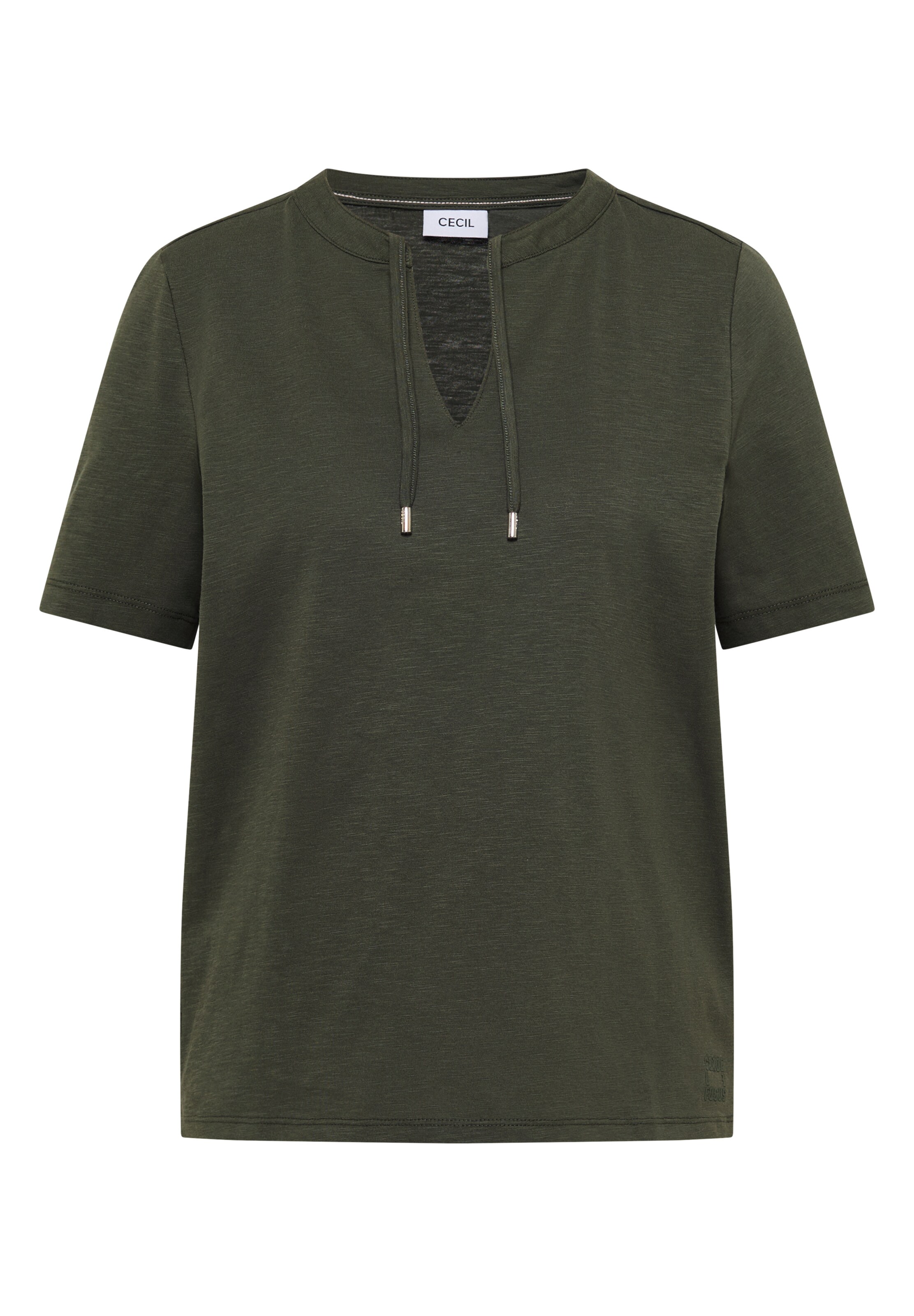 CECIL T-Shirt in Grün: Vorderseite