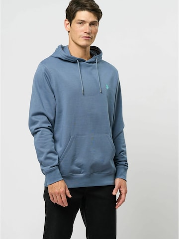 U.S. POLO ASSN. Sweatshirt 'Brayden' i blå: forside