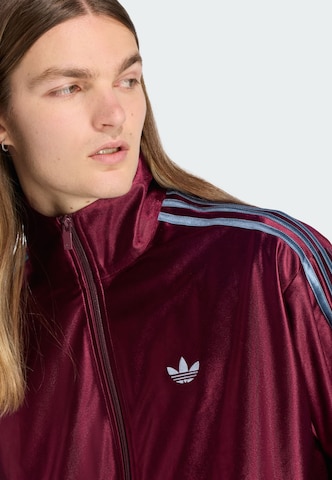ADIDAS ORIGINALS Sweat jacket 'Firebird' in Red