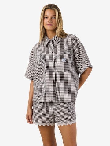 Noisy may Blouse 'NMELIZA' in Bruin