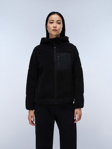 NAPAPIJRI - Chaqueta polar 'Yupik' en marrón: frente