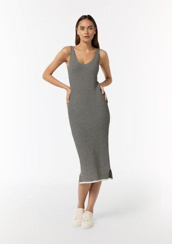 comma casual identity Strikkjole i beige: forside