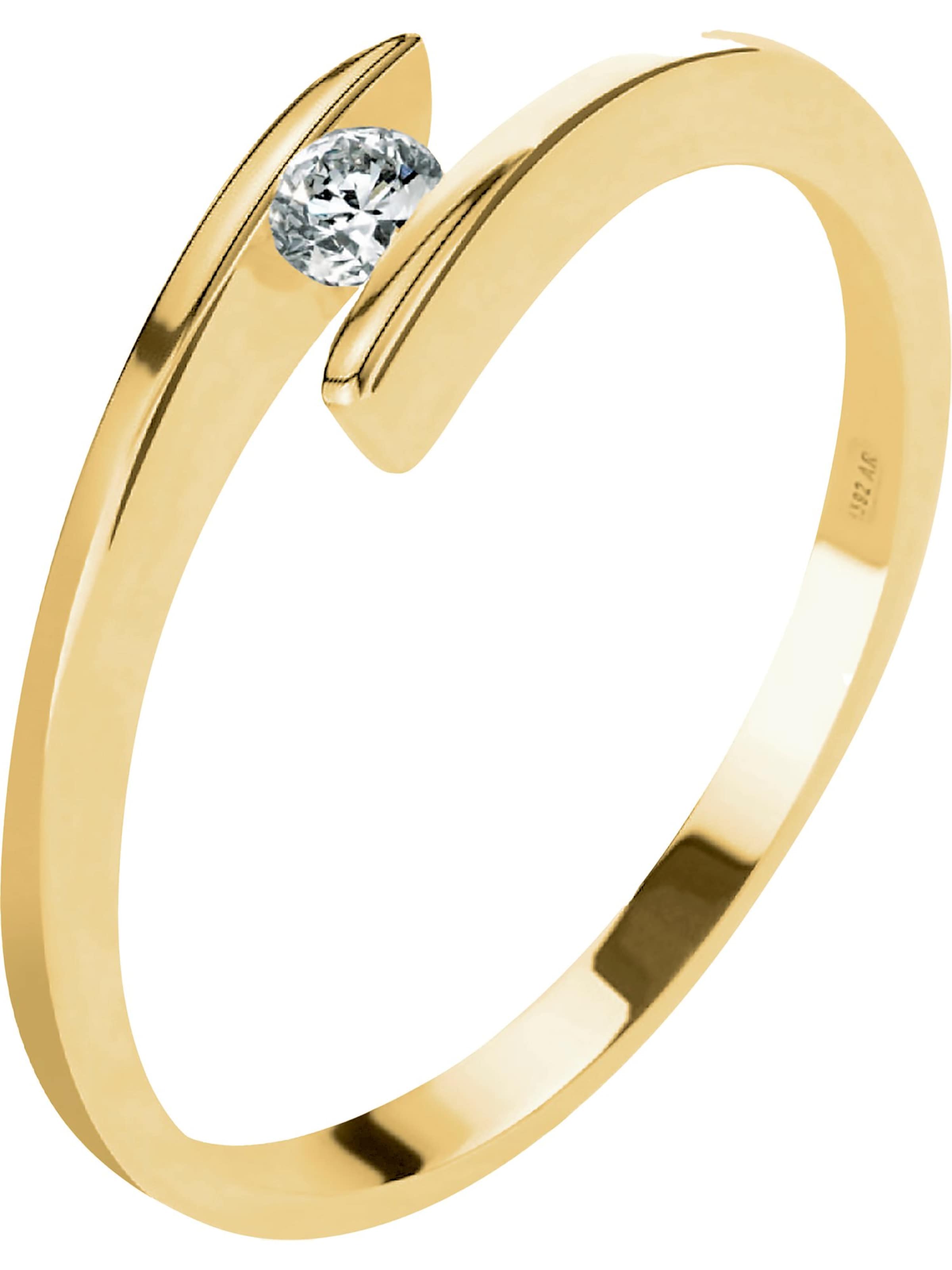 CHRIST Ring in Gold: Vorderseite