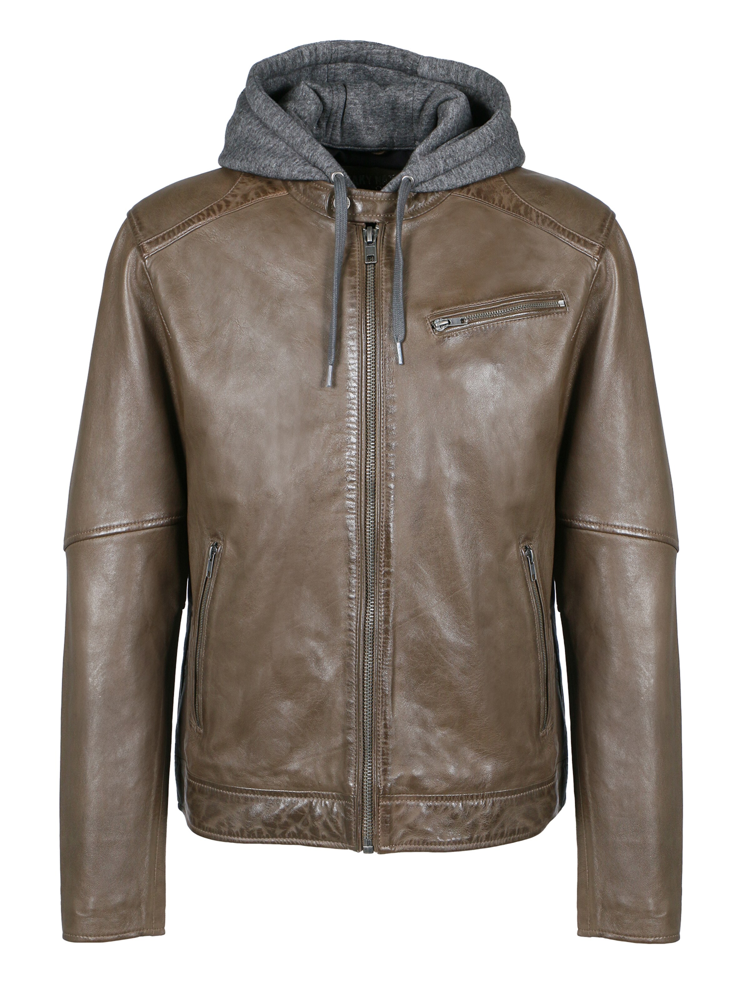 FREAKY NATION Overgangsjakke ' Flynn' i brun: forside