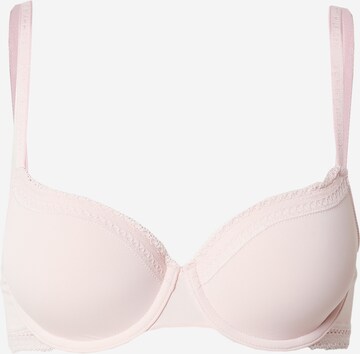 TOMMY HILFIGER Push-up Bra 'Demi' in Pink: front