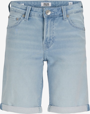 Jack & Jones Junior Regular Farkut 'JJIRICK JJICON' värissä sininen: etupuoli