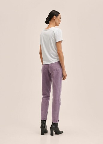 MANGO Regular Jeans 'Julia' in Purple