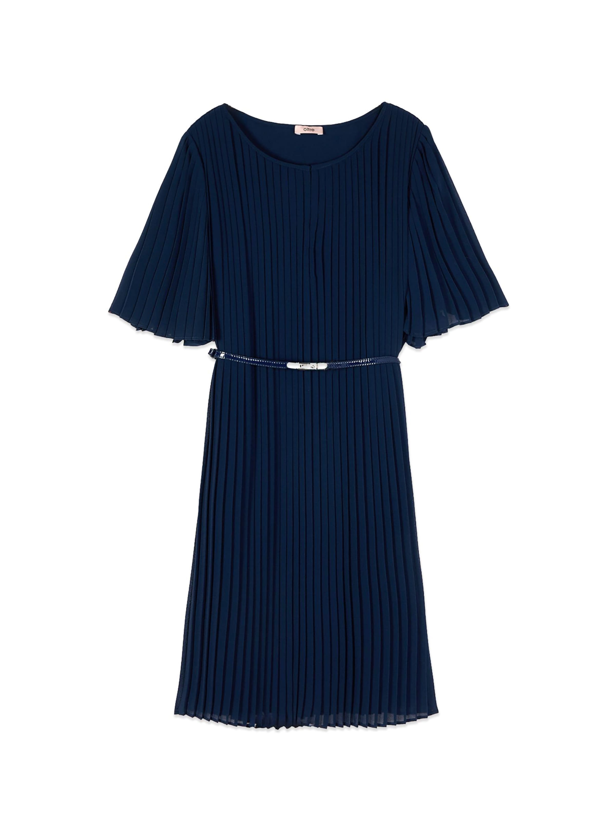 oltre - Vestido en azul: frente