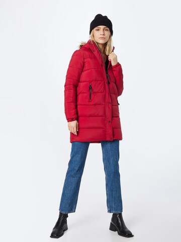 Superdry - Casaco de inverno em vermelho