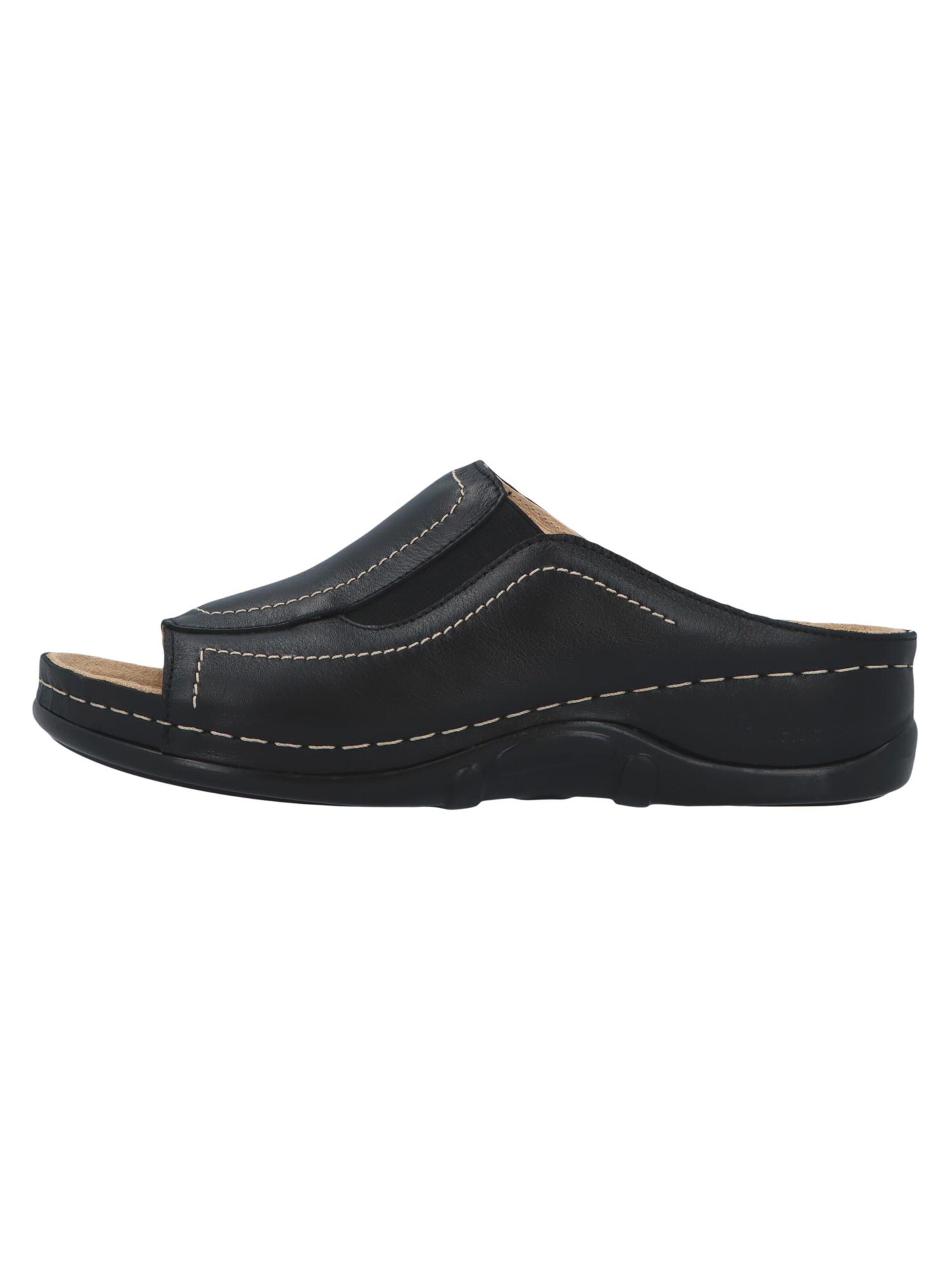 BERKEMANN Mules 'Isabella' in Black: front