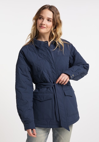 DreiMaster Vintage Between-Season Jacket in Blue: front