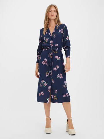 VERO MODA Shirt dress 'Lydia' in Blue: front