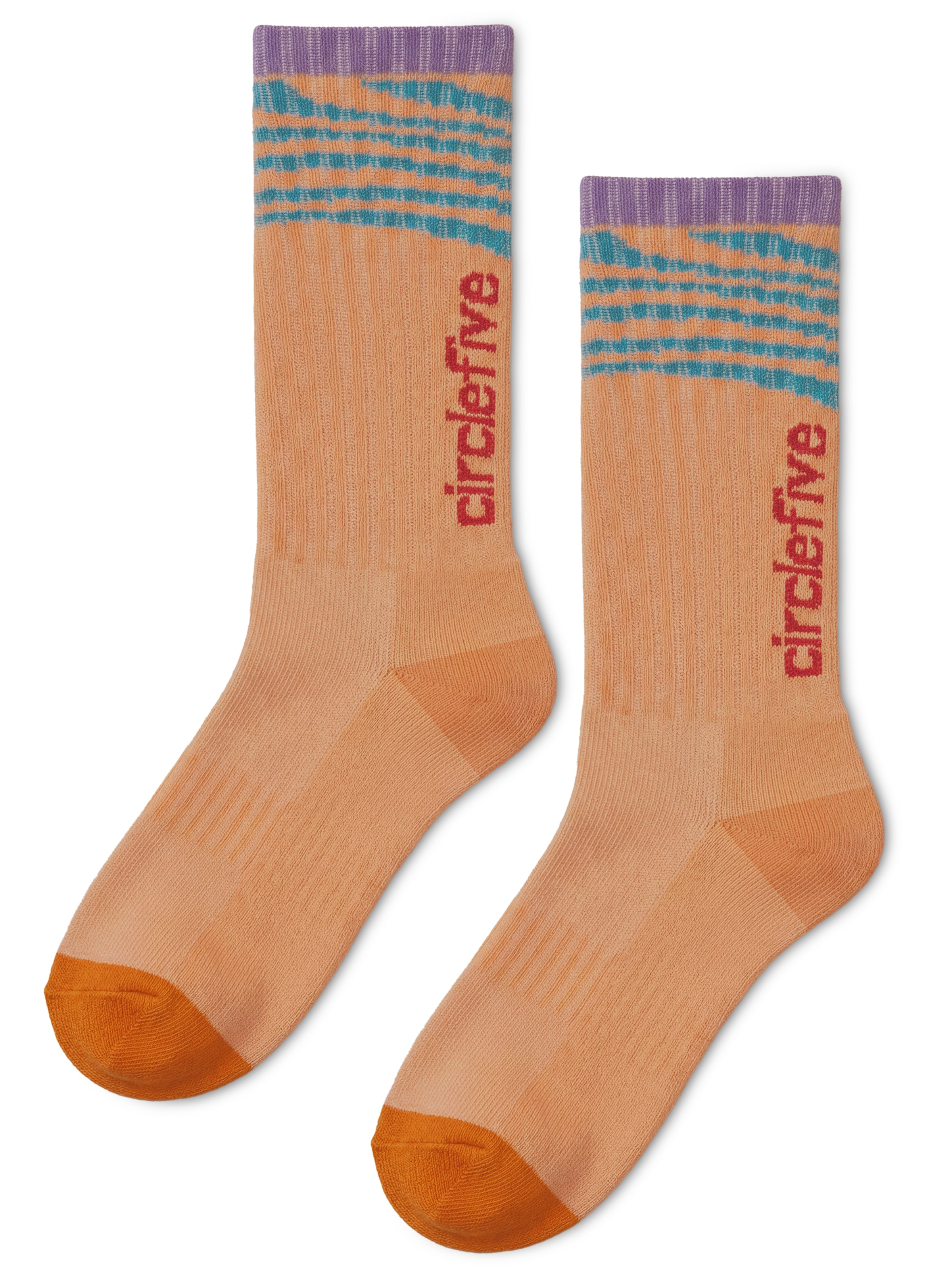 Circle Five Sportsocken '4 Paar Sportsocken / Tennissocken'‌‌‌‌‌‌ in 35-38 in orange, Produktansicht