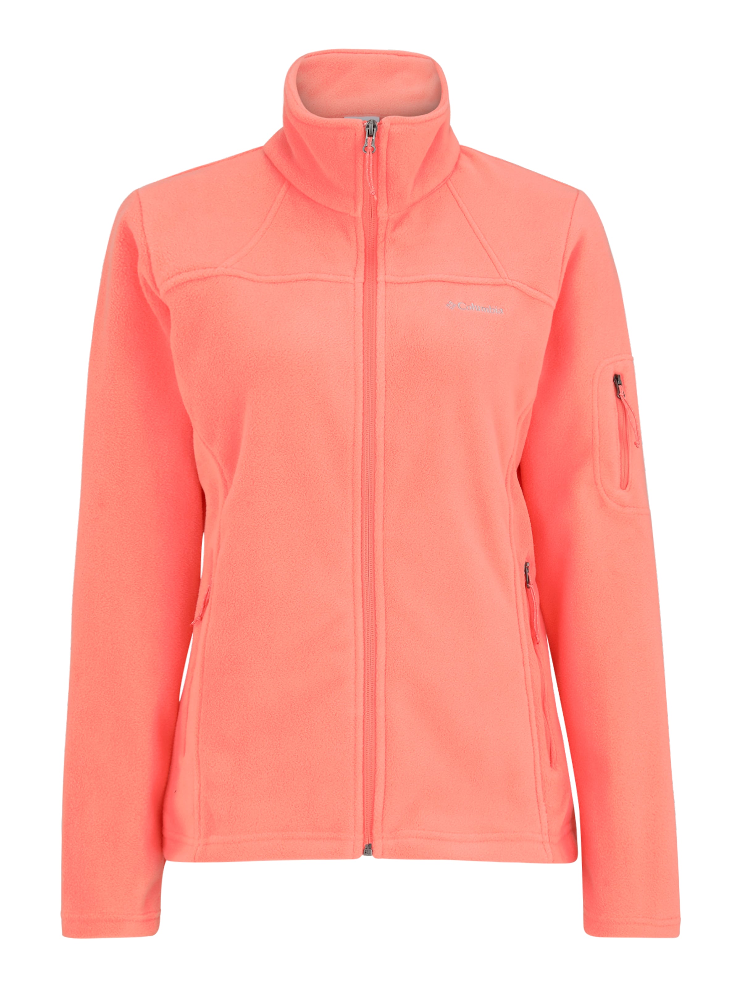 COLUMBIA Λειτουργική ζακέτα φλις 'Fast Trek II' σε κόκκινο: μπροστά