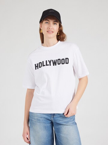 Noisy may Футболка 'NMMILLIE HOLLYWOOD' в Белый