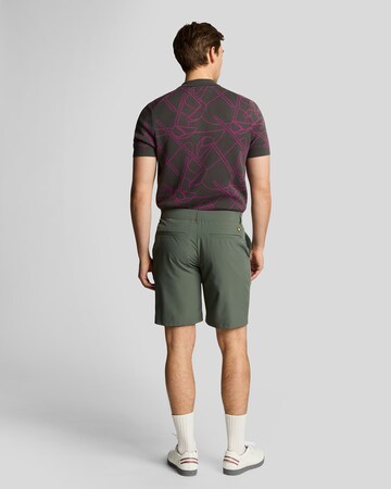 Lyle & Scott Regular Broek in Groen