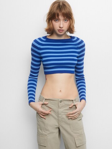 Pull&Bear Sweater in Blue