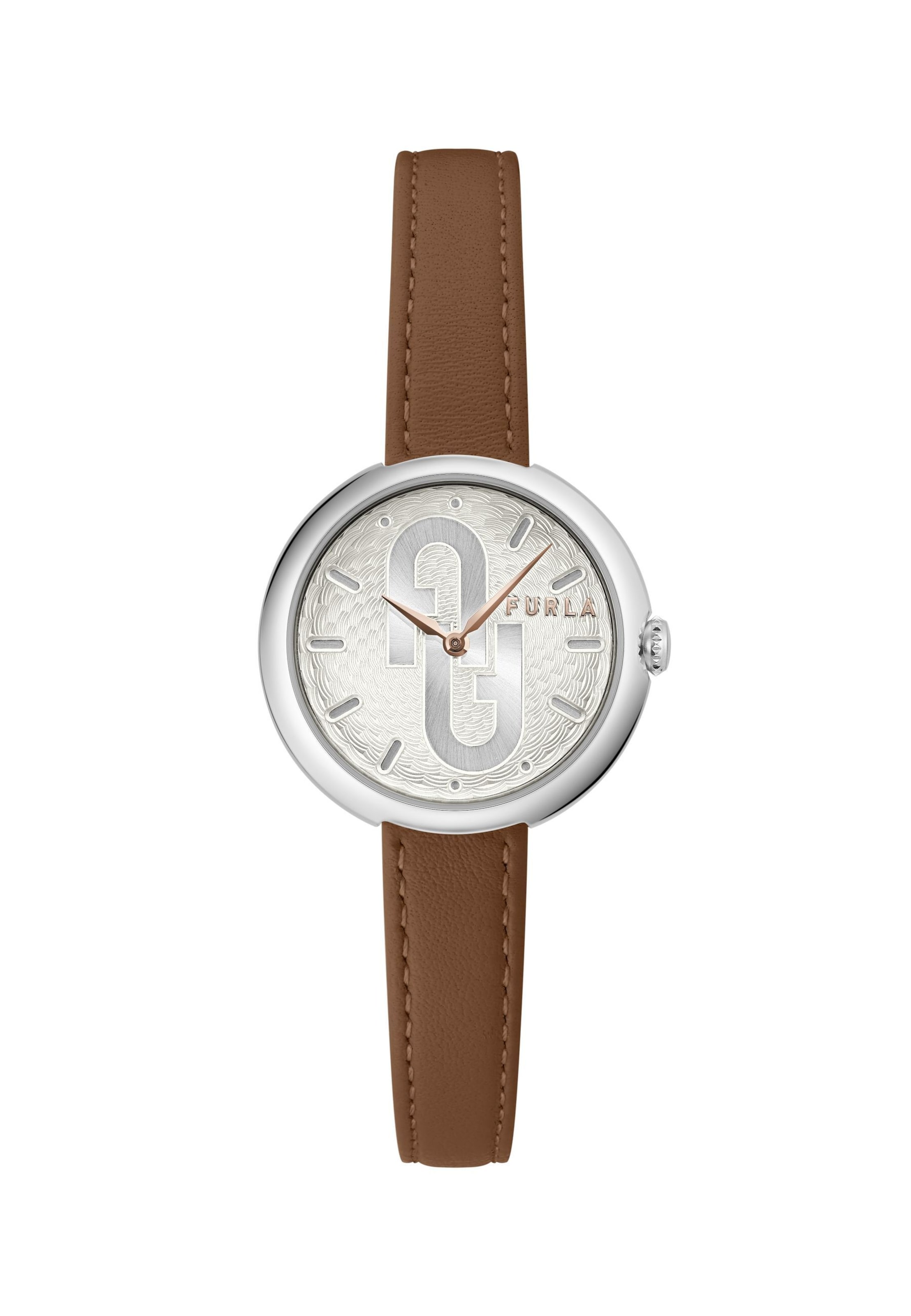 FURLA Zegarek analogowy &#x27;Cosy&#x27; w kolorze brązowy: przód
