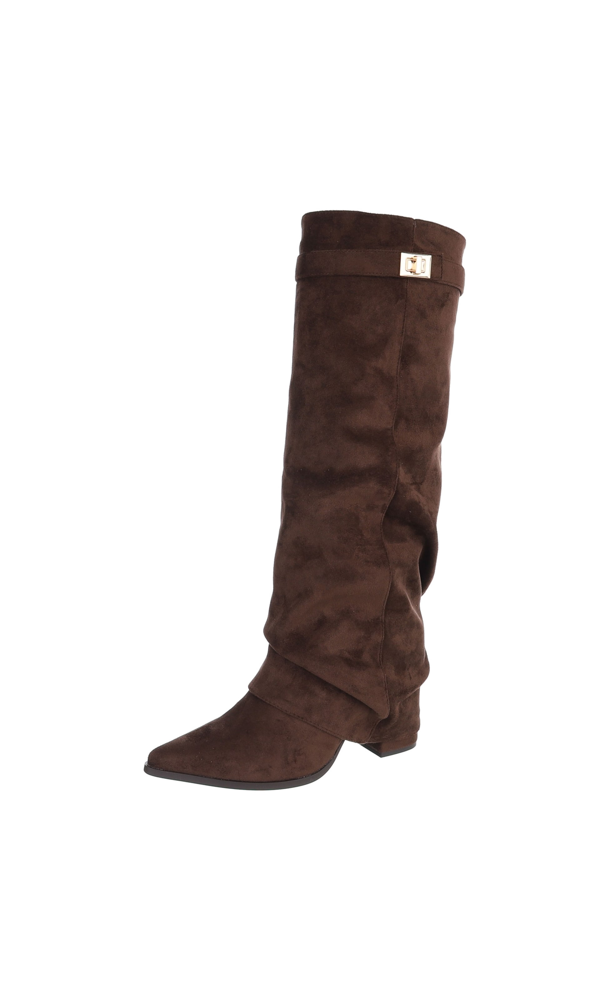 Ital-Design Boots in Brown: front