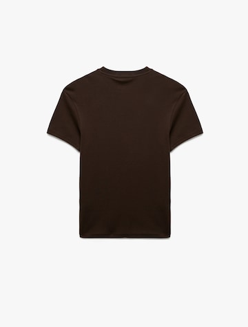 Koton T-Shirt in Braun