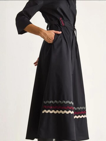 Abito camicia di Bianco Lucci in nero