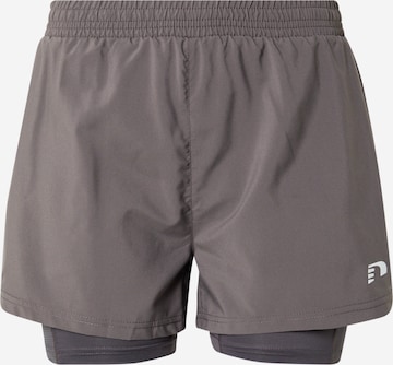 Regular Pantalon de sport Newline en gris : devant