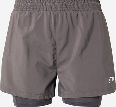 Newline Pantalón deportivo en gris oscuro / blanco, Vista del producto
