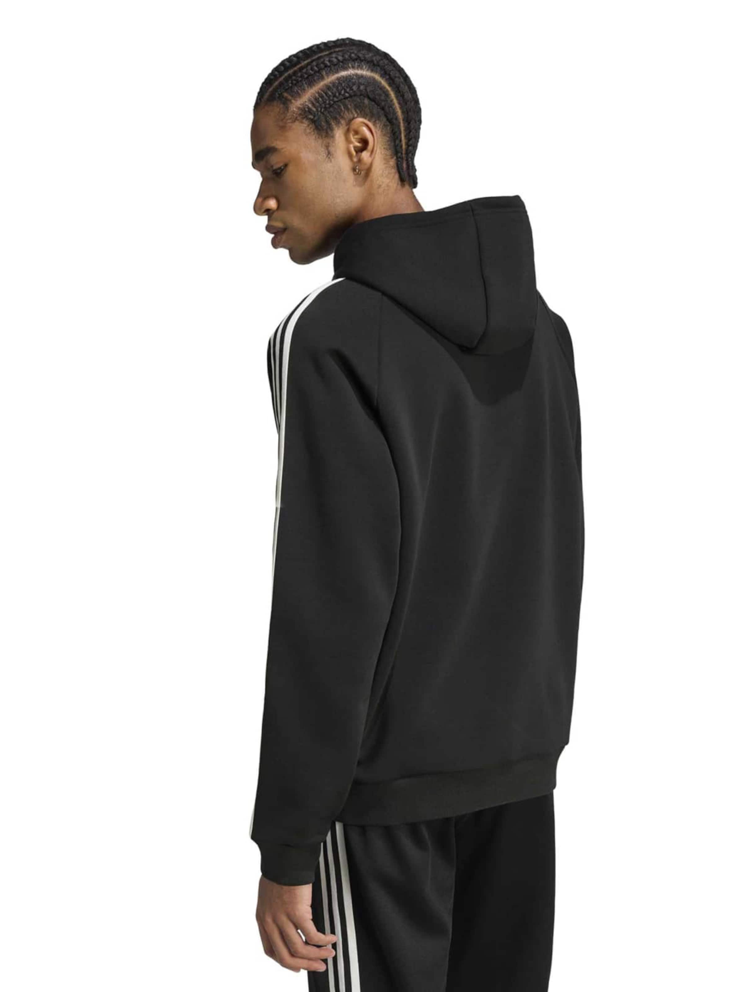 ADIDAS PERFORMANCE Sports sweatshirt 'JUVE' in Black