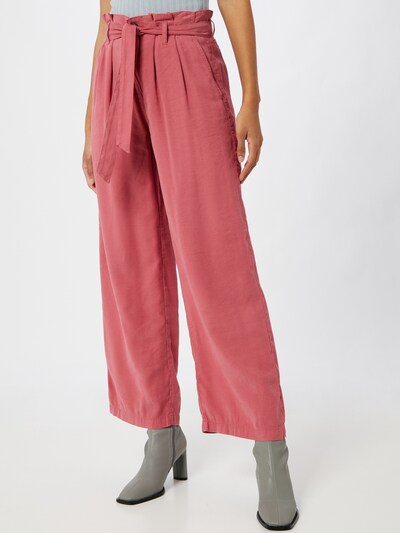 ONLY Pantalon à pince 'AMINTA' en rosé, Vue avec modèle